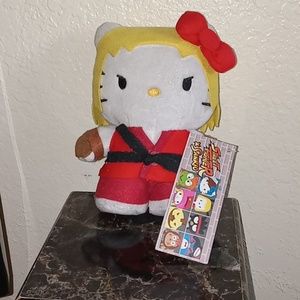 Street Fighter × Sanrio Plush